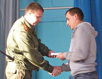 В Чаусах состоялся День призывника