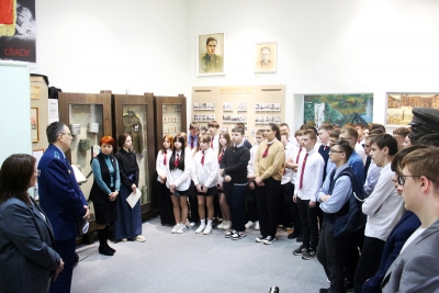 В день памяти узников концлагерей в Чаусском музее прошла встреча