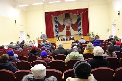 На встрече с населением агрогородка Радомля шел разговор о Всебелорусском собрании