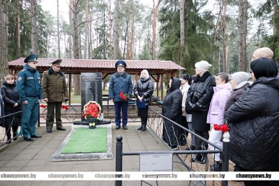 В Чаусах почтили память жертв преступления геноцида