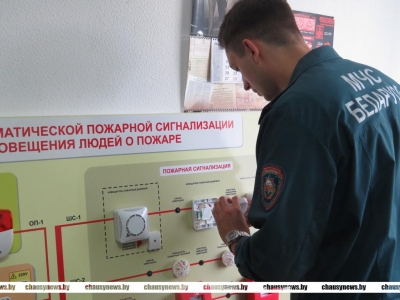 Чаусский РОЧС напоминает о должном обслуживании систем пожарной автоматики
