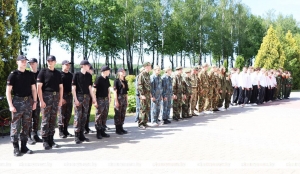 Кто из чаусских ребят проявил себя в смотре-конкурсе строя и песни