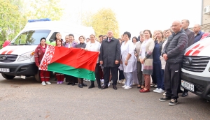 Два автомобиля скорой медицинской помощи поступили в Чаусскую ЦРБ