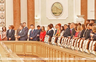 В чествовании лучших работников системы образования страны приняли участие педагоги Чаусского района