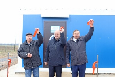 Открытие станции обезжелезивания в д.Голочево