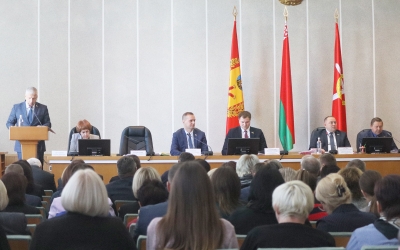 Рассказываем о работе в округе депутата Палаты представителей Владимира Павловского в Чаусах