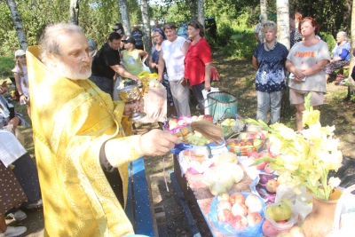 Двойной праздник встретили сельские жители и их гости в деревне Селище Чаусского района 19 августа