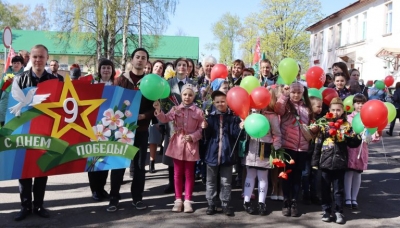 День Победы отмечают в Чаусах