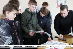 Работники «Iскры» рассказали учащимся второй городской школы о профессии журналиста